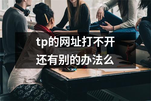 tp的网址打不开还有别的办法么